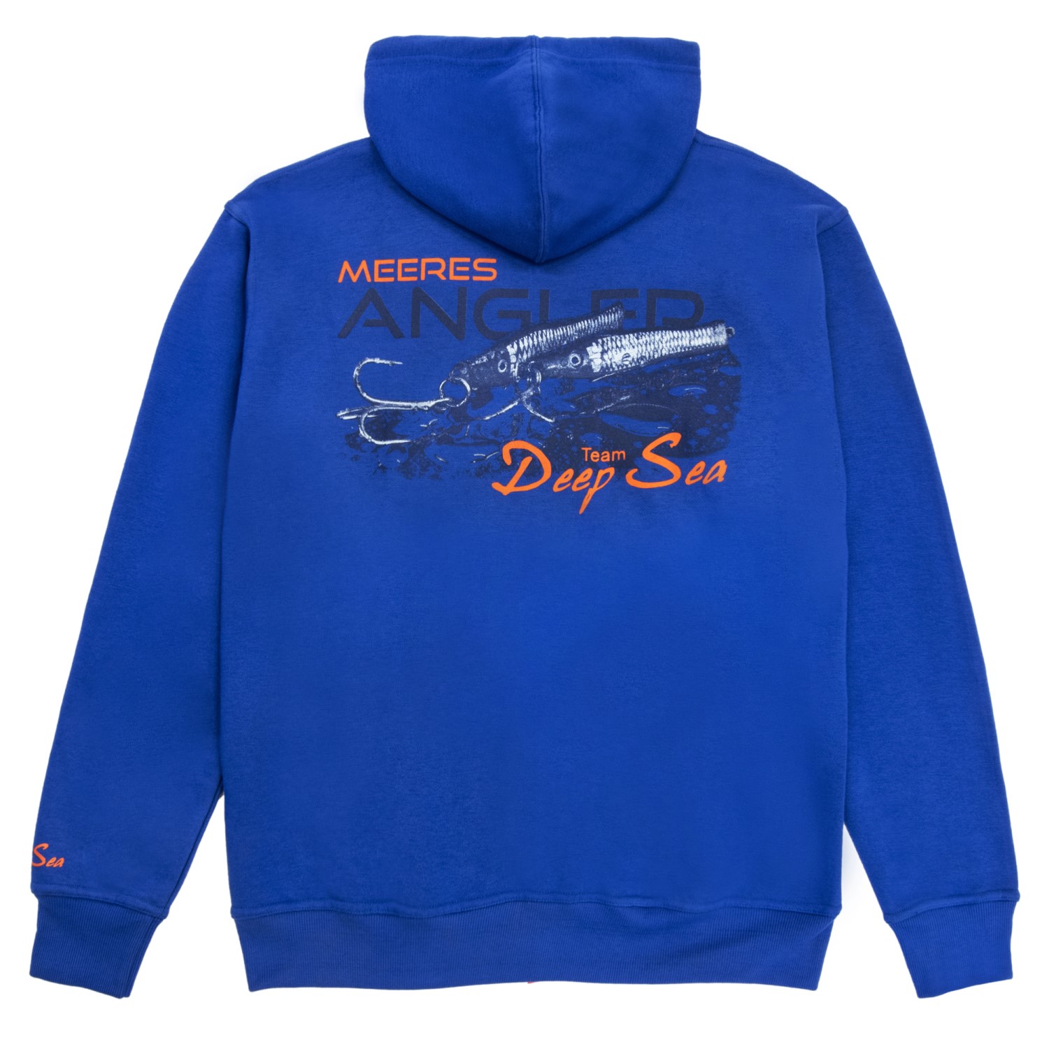 Team Deep Sea Hoodie mit Zipper "Meeresangler" Gr. XXL