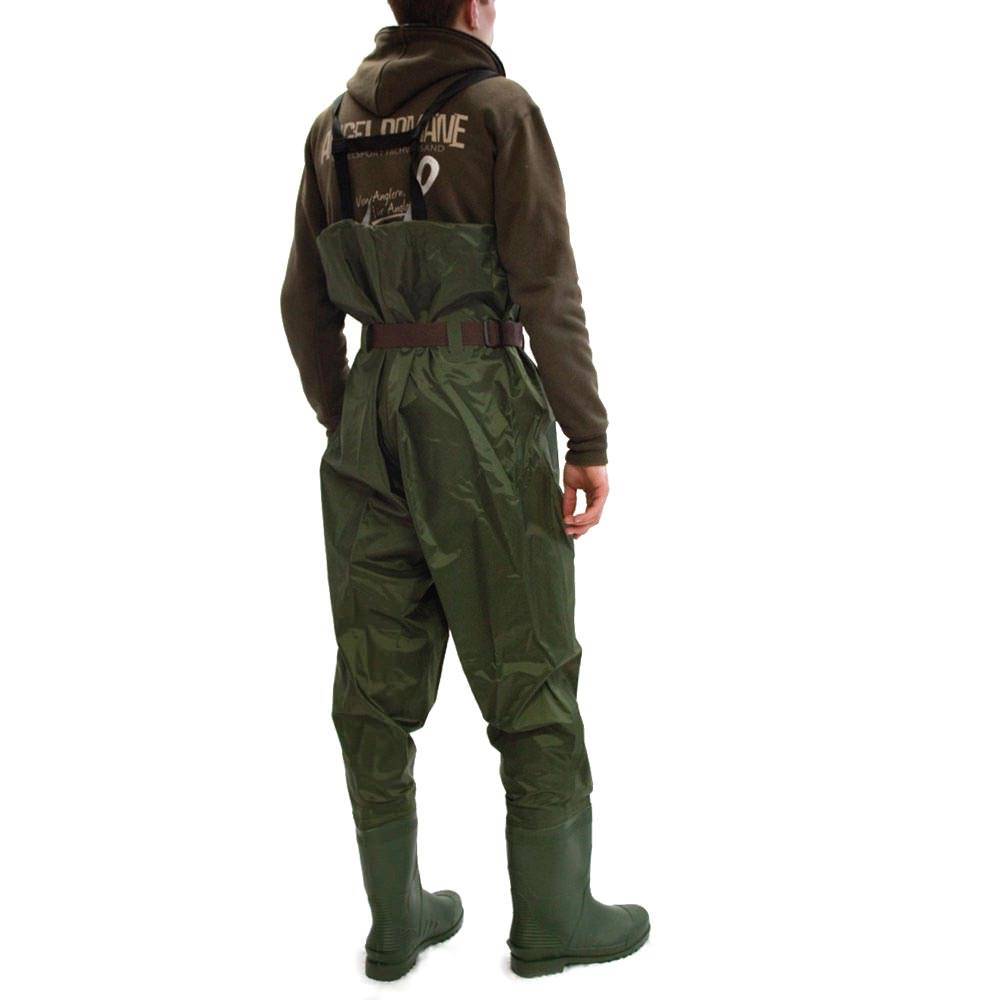 Nylon Wader leichte Wathose Wathosen Anglerhose Watthose Watstiefel Profilsohle