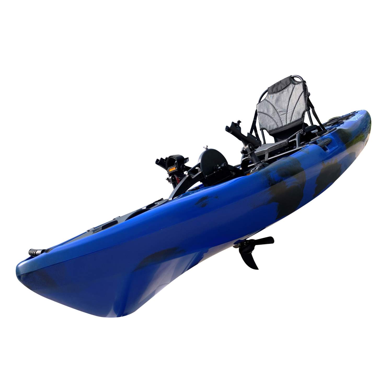 Waterside Pedal Kajak "Catch" 3.2 Cloudy Blue inkl. Sitz und Paddel