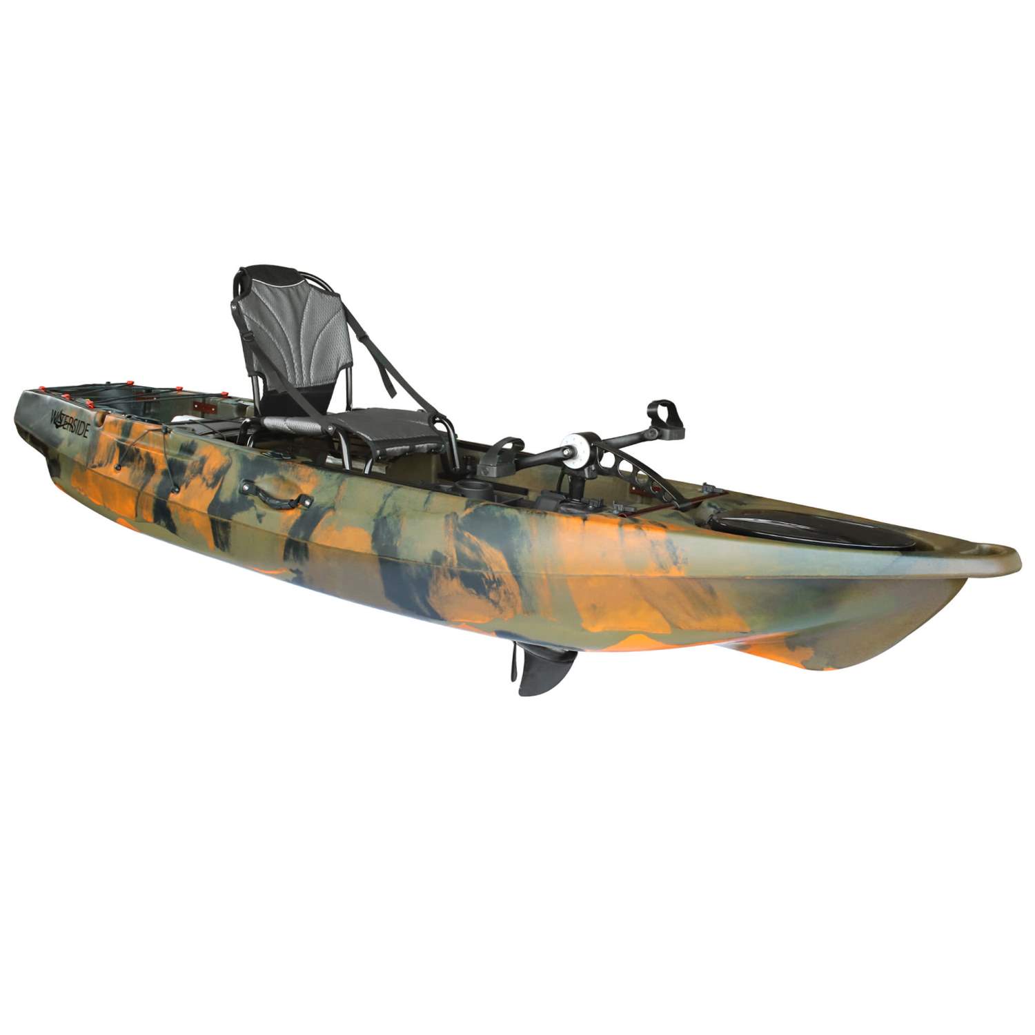 Waterside Sit on Top Pedal Pro Angler Angel Kajak Fishing Kanu