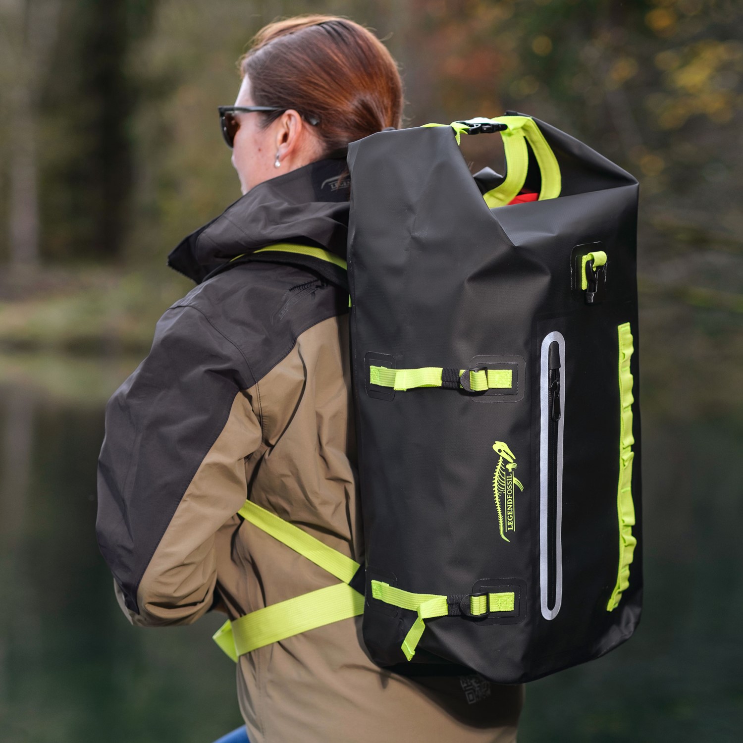 Grosser Wasserfester Rucksack Für Die DSLR Ausstattung (Neu Und