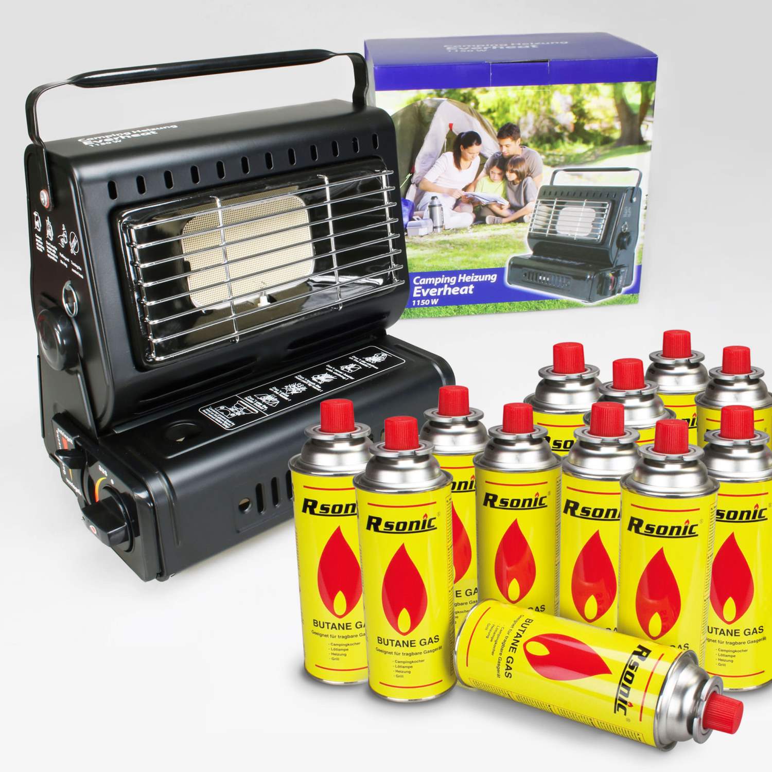 camping gas hob Gaskocher Double Burner Portable Camping Gas Stove  Lightweight Outdo