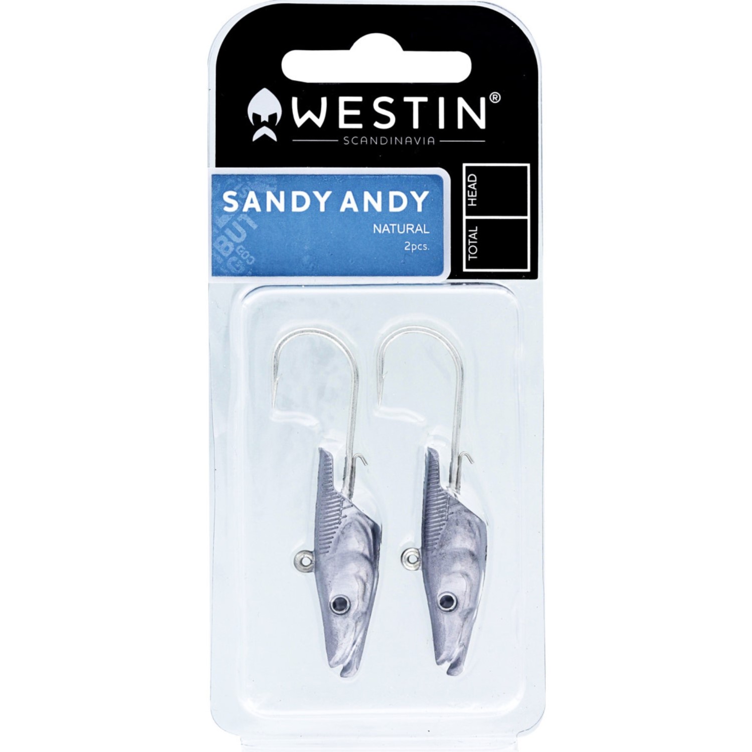Westin Sandy Andy Jig 62g Spare Head Natural 2pcs nu € 8.95 | De specialist in Westin uit