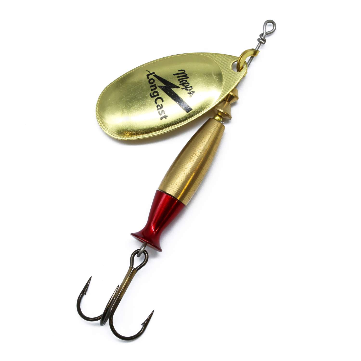 Mepps LongCast Spinner Gold 5 24g, 1 Stück