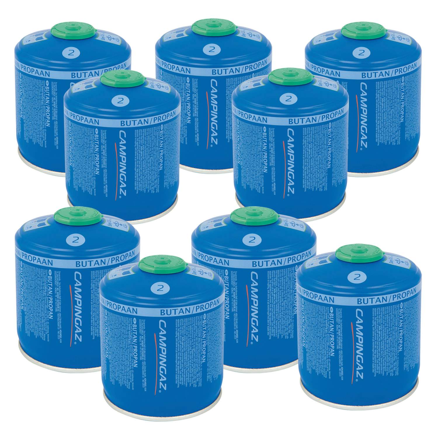(1,85€/100g) 9 x Campingaz CV 300 Plus Easy Click Ventil Butan