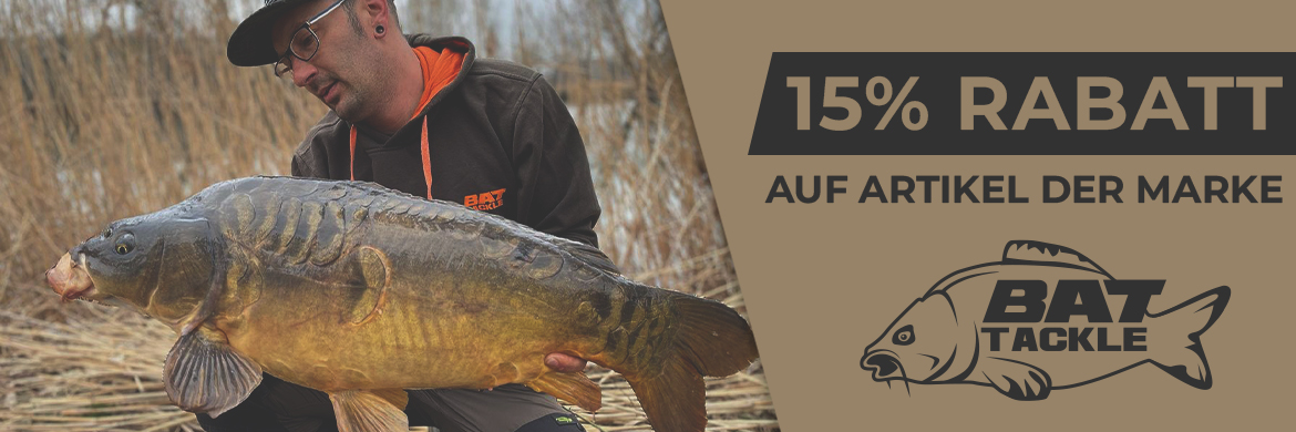 15% Rabatt Bat-Tackle