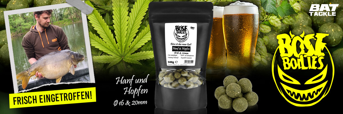 Böse Boilies Hopfen & Hanf