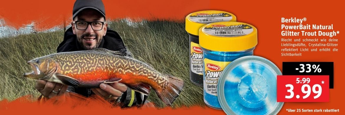 Berkley Powerbait rabattiert
