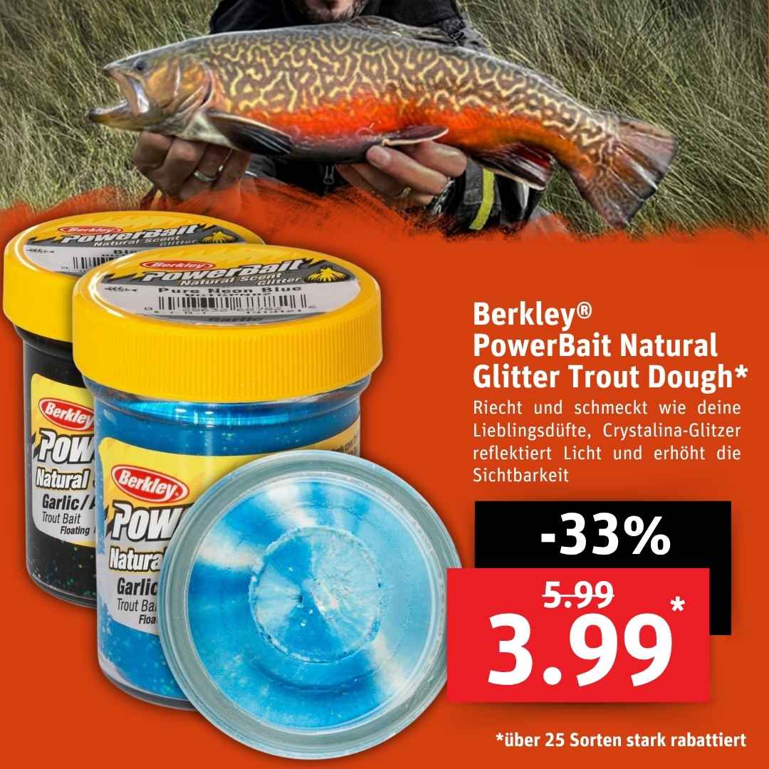 Berkley Powerbait rabattiert