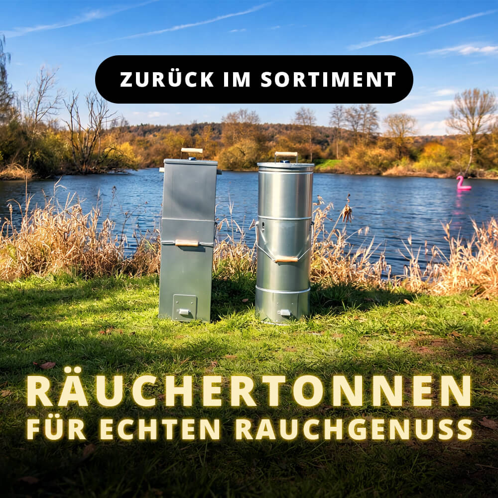 Räuchertonnen - wieder im Sortiment!