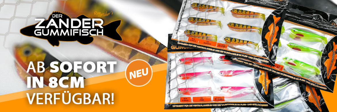 Zander Gummifisch