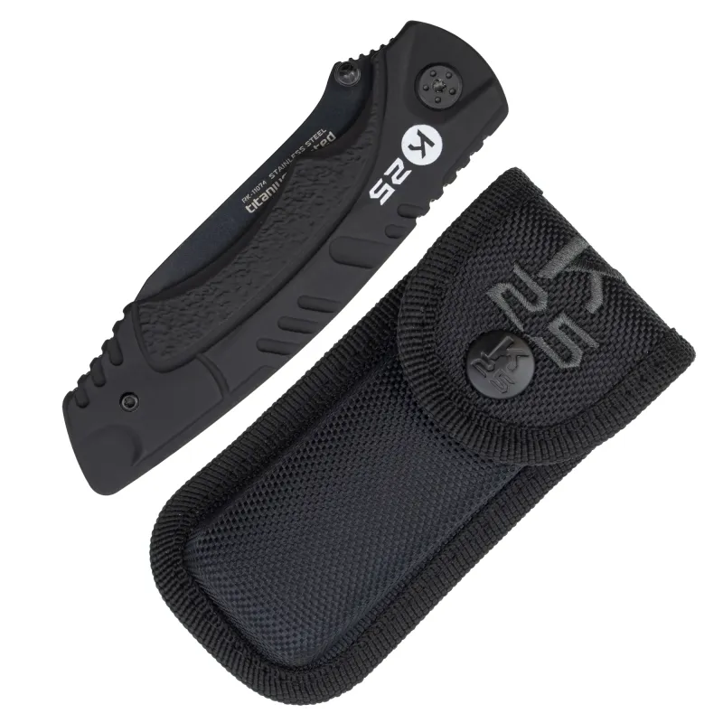 Albainox K25 Black Coated Klappmesser