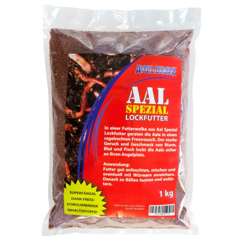 Angel Domäne Aal Spezial Lockfutter 1Kg Amino Aal - 1kg