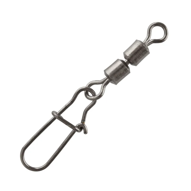Angel Domäne Doppel Spinner Wirbel mit Snap Gr.12 - TK12kg - 10Stück