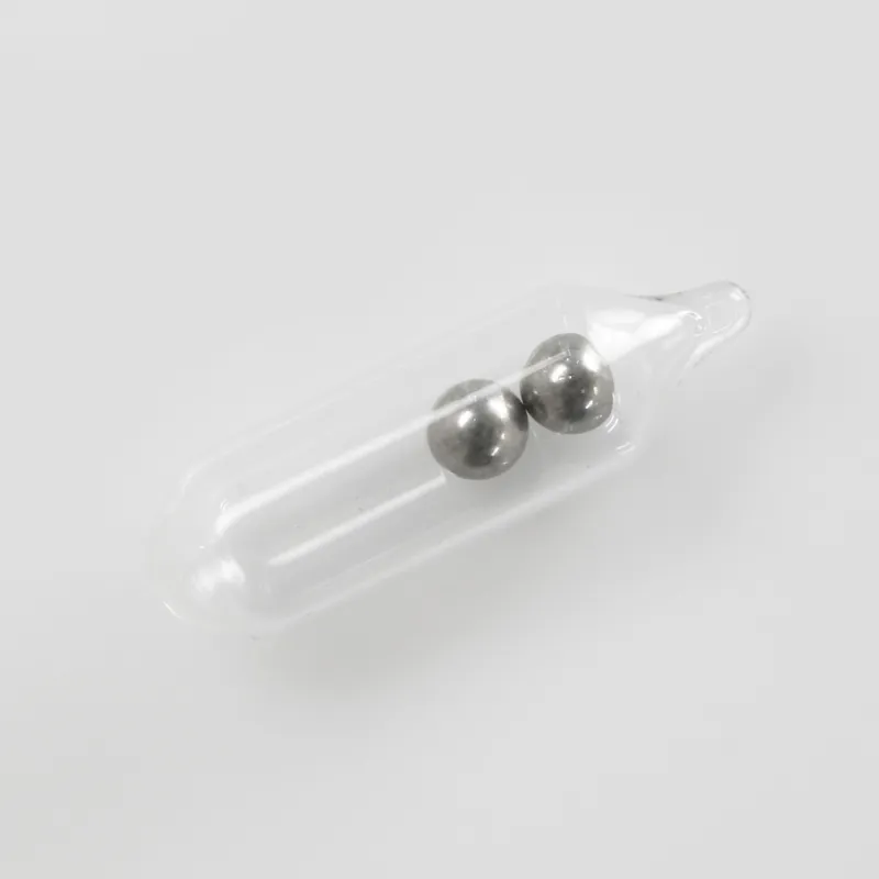 Angel Domäne Glasrasseln Rattlebeast 16x5mm 10 Stück 10Stück