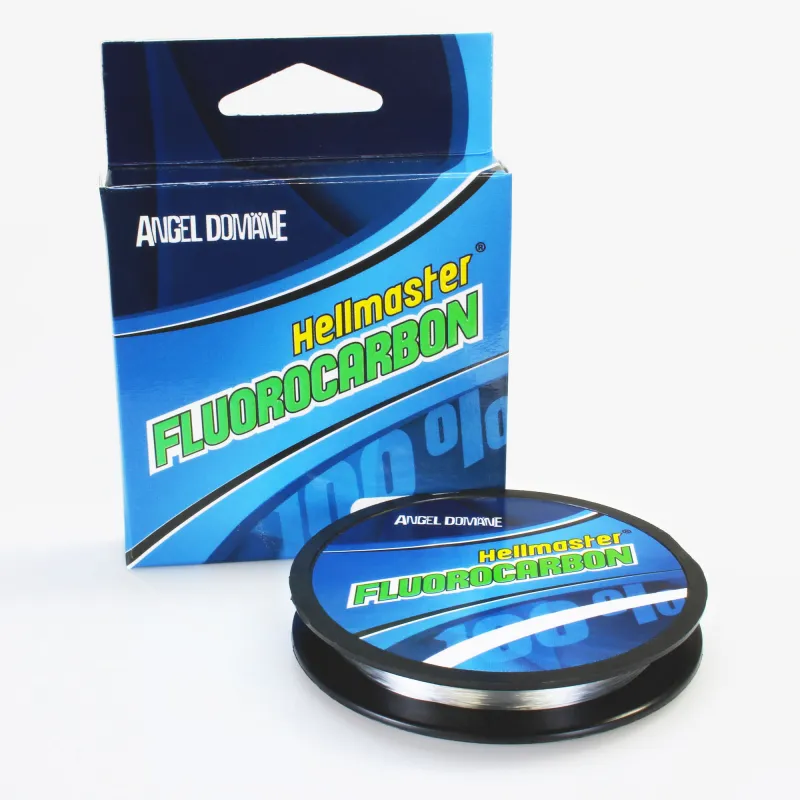 Angel Domäne Hellmaster® 100% Fluorocarbon 50m - 0,16mm - 2,55kg - transparent