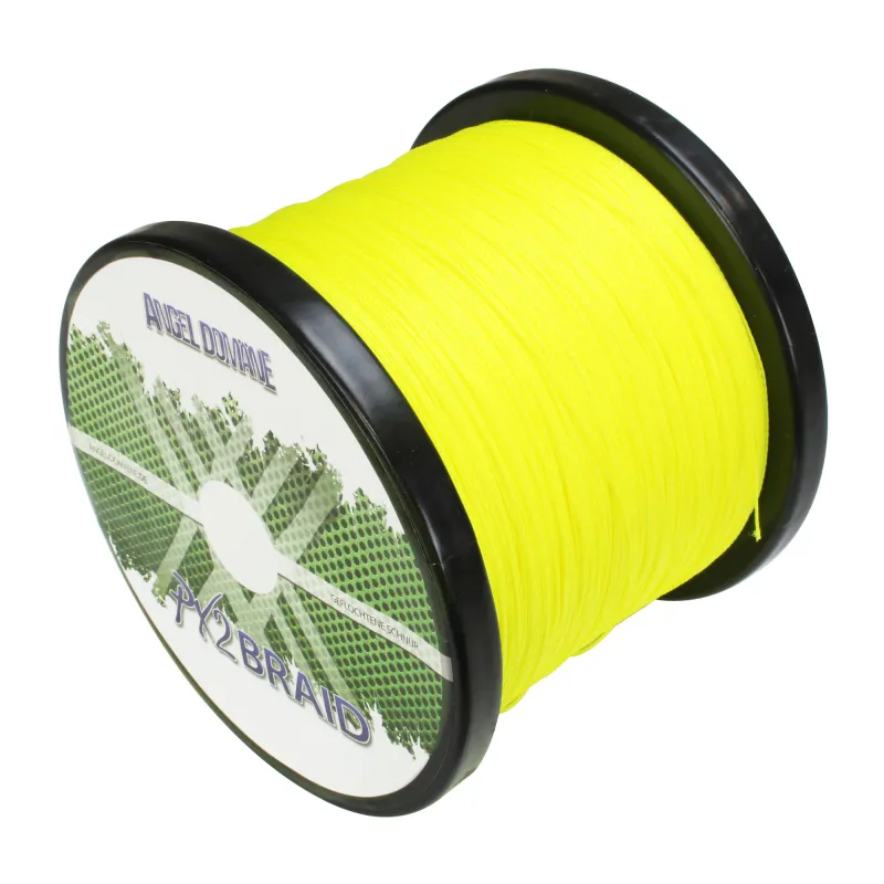 Angel Domäne PX2 Braid geflochtene Schnur 1m von der Großspule 0,15mm gelb 1m - 0,15mm - gelb - 9,45kg