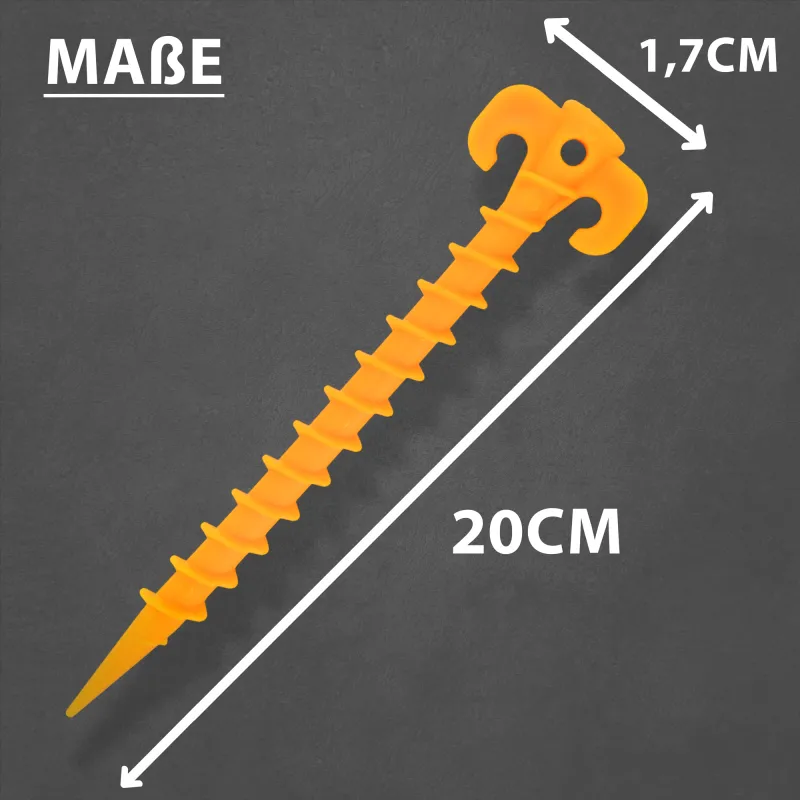 Angel Domäne Schraubheringe 20cm 10 Stück