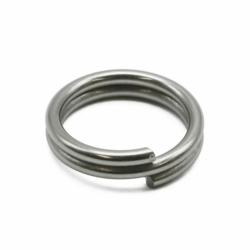Angel Domäne Sprengringe Edelstahl 4mm 15Stück TK4,5kg - 4mm - 15Stück