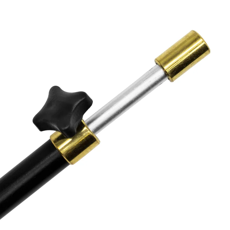 Angel Domäne Tele - Bankstick Schwarz - 1 Stück 45cm-85cm