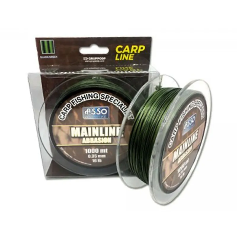 ASSO Mainline Abrasion Black/green multicolor - 0,28mm