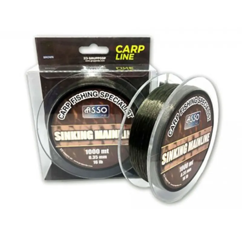 ASSO Sinking Mainline Brown - 0,28mm