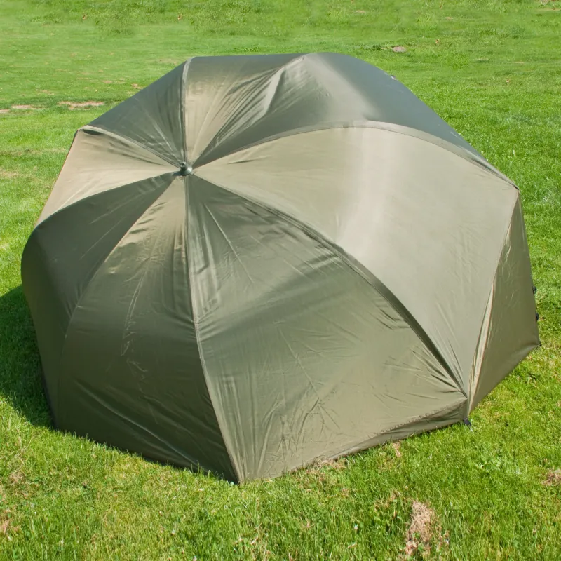 BAT-Tackle 60" Oval Squat Brolly inklusive Türstangen und Storm Caps