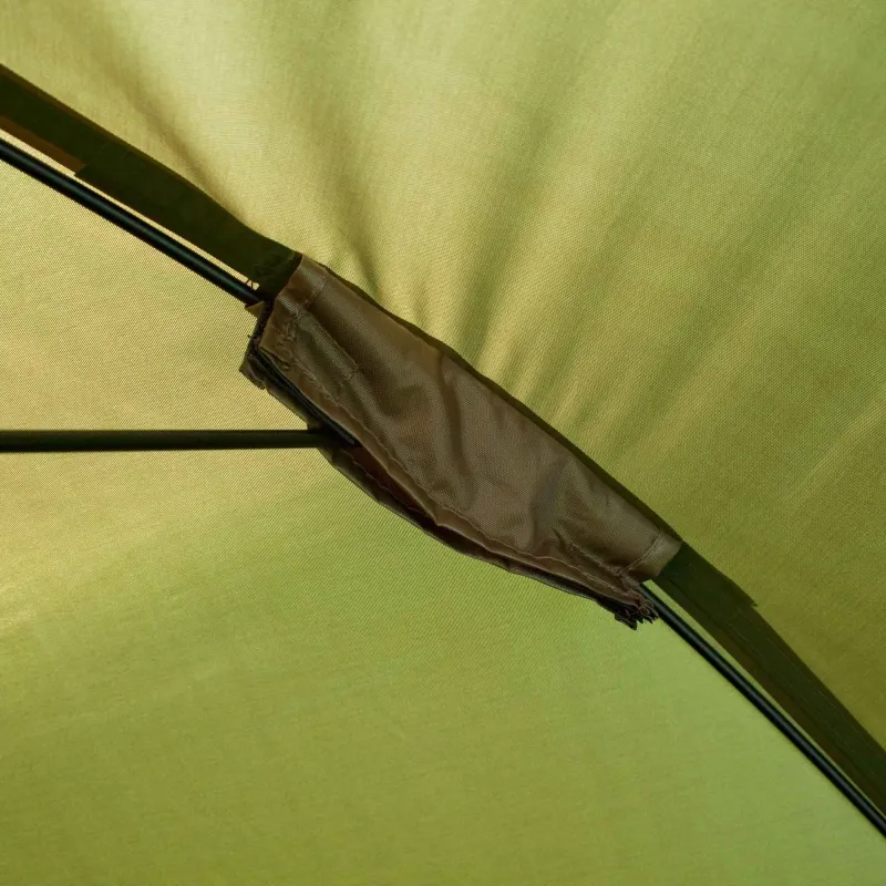 BAT-Tackle 60" Oval Squat Brolly inklusive Türstangen und Storm Caps