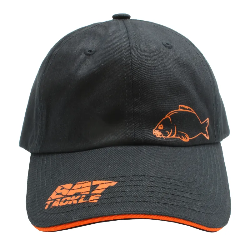 BAT-Tackle Base Cap BAT Black-Orange Schwarz - Orange