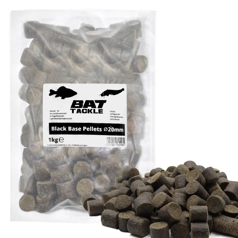 BAT-Tackle Black Base Pellet 20mm 1kg