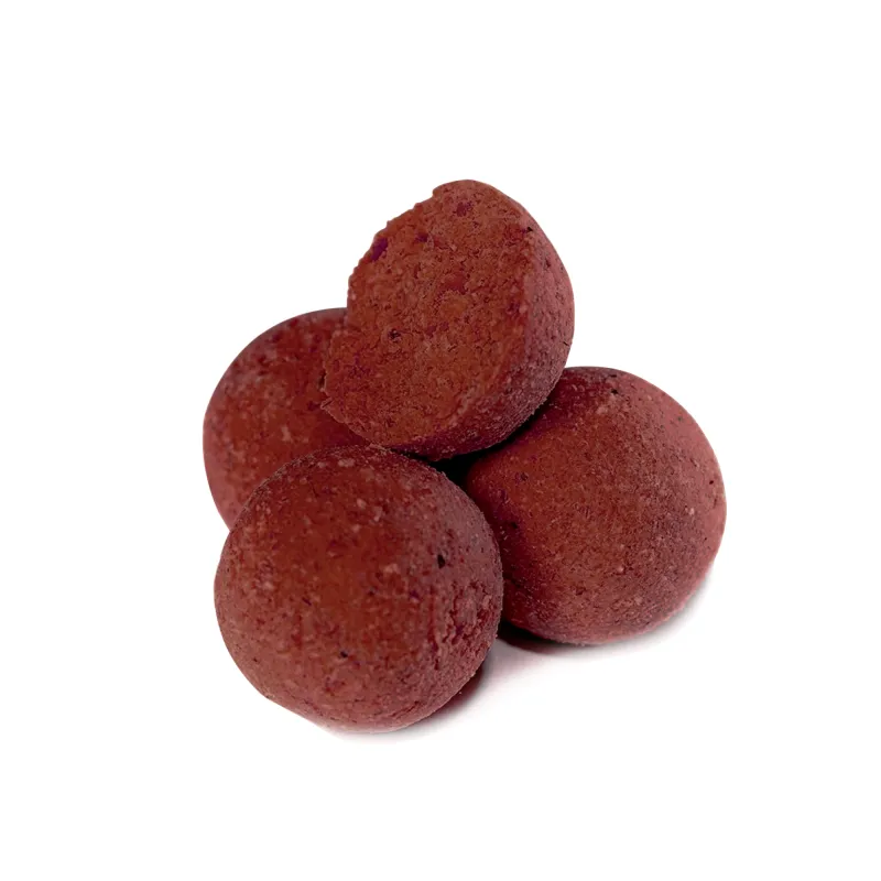 BAT-Tackle Böse Boilies 10kg - 18mm - Garlic & Robin Red - dark red
