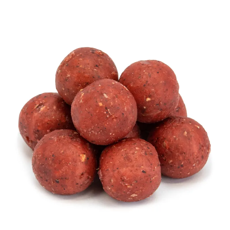 BAT-Tackle Böse Boilies 500g - 18mm - Angry Strawberry - red