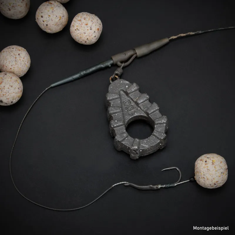BAT-Tackle Böse Boilies 500g - 18mm - Peach & Cream - light brown