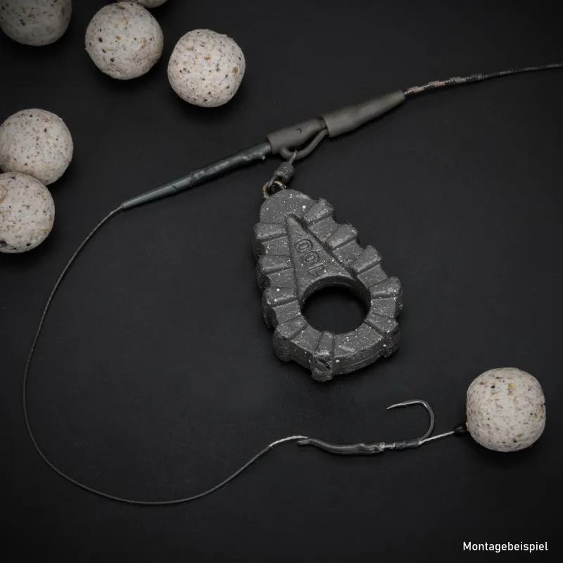 BAT-Tackle Böse Boilies Hanf-Serie 500g - 20mm - Buttermilch - weiß