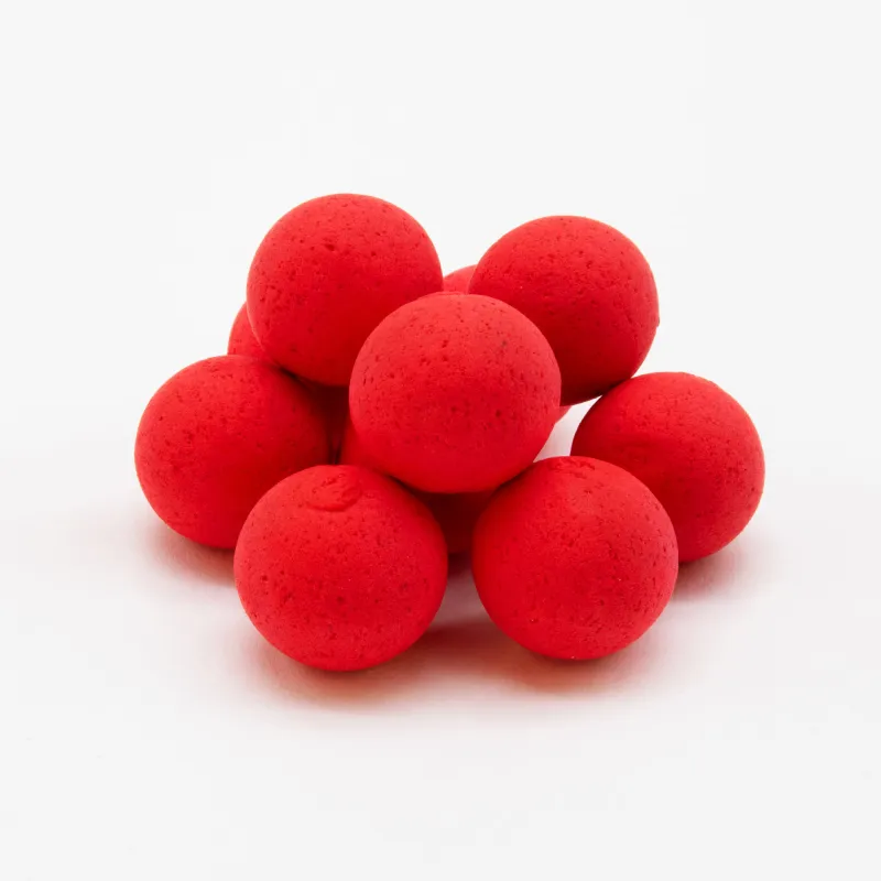BAT-Tackle Böse Boilies Pop Ups 50g - 15mm - Garlic & Robin Red - red