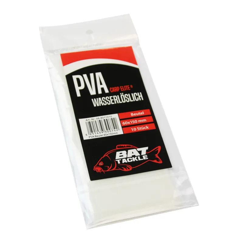 BAT-Tackle Carp Elite® Wasserlösliche PVA Beutel 60x150mm