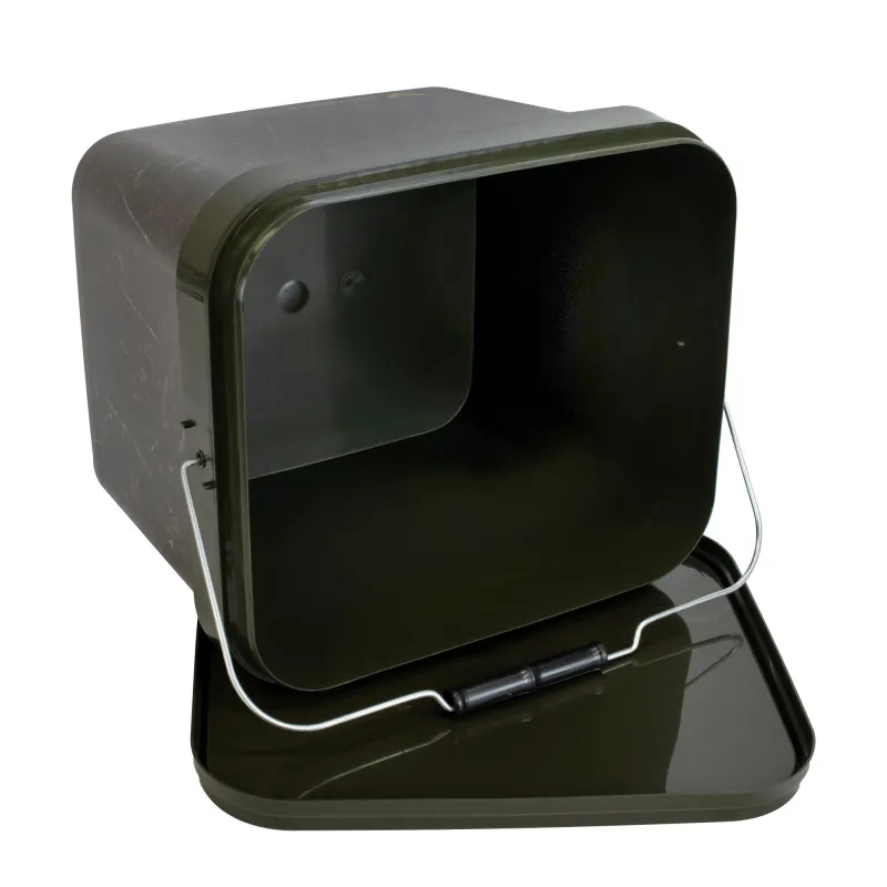BAT-Tackle Realistric® Bait Bucket 10L Angel- Futtereimer mit Deckel & Einsatz