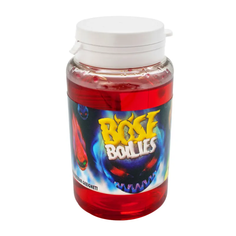 BAT-Tackle Sessionpack Böse Boilies im Realistric® Eimer 18mm Angry Strawberry + Dip + Pop Ups