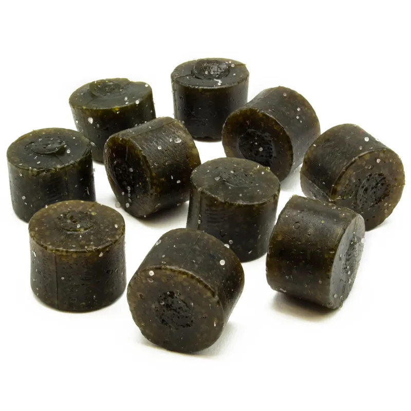 BAT-Tackle Silikon-Pellets braun-weiß 10x15mm
