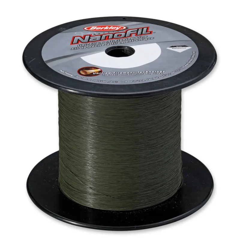 Berkley Nanofil Transparent 0,08mm 1m von der Großspule 1800m - 0,08mm - Lo-Vis Green - 4,012kg