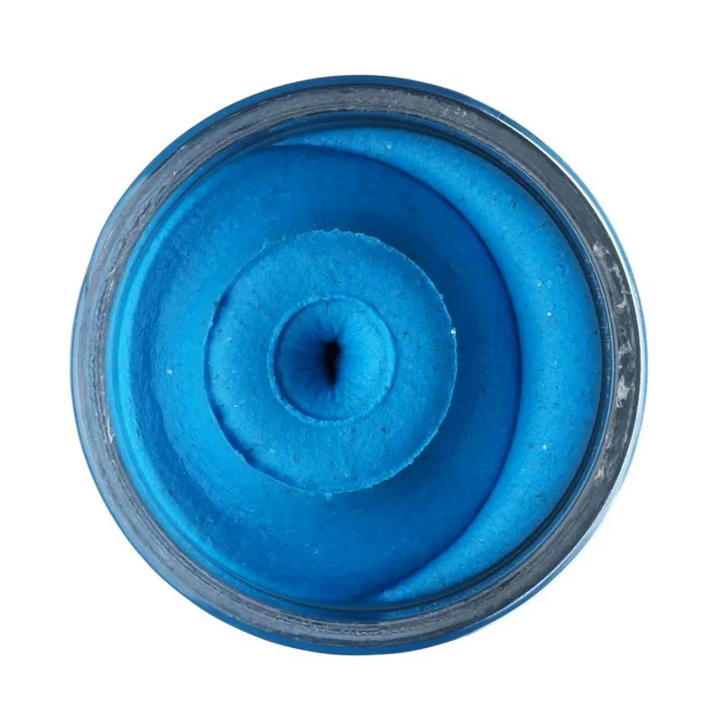 Berkley PowerBait® Natural Glitter Trout Dough Blue Glitter - Garlic - 50g