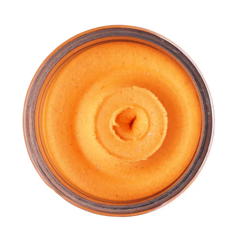 Berkley PowerBait® Natural Glitter Trout Dough Fluorescent Orange Glitter - Crustacea - 50g