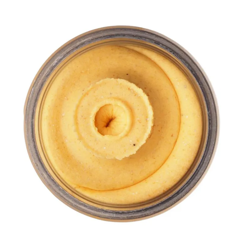 Berkley PowerBait® Natural Glitter Trout Dough Peach Glitter - Salmon Egg - 50g