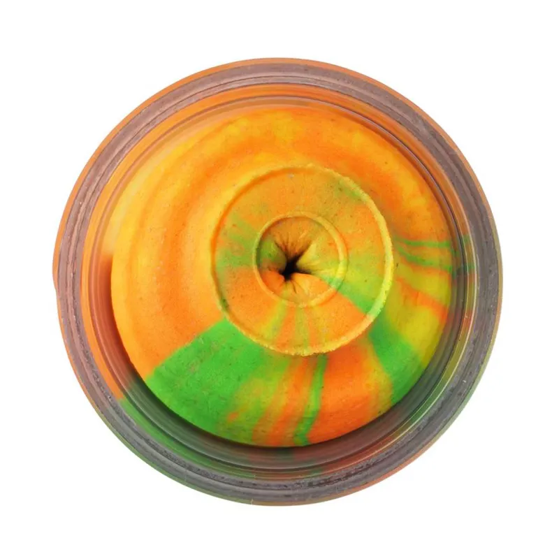 Berkley PowerBait® Natural Glitter Trout Dough Rainbow Glitter - Garlic - 50g