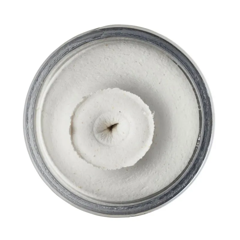 Berkley PowerBait® Natural Glitter Trout Dough White Glitter - Garlic - 50g