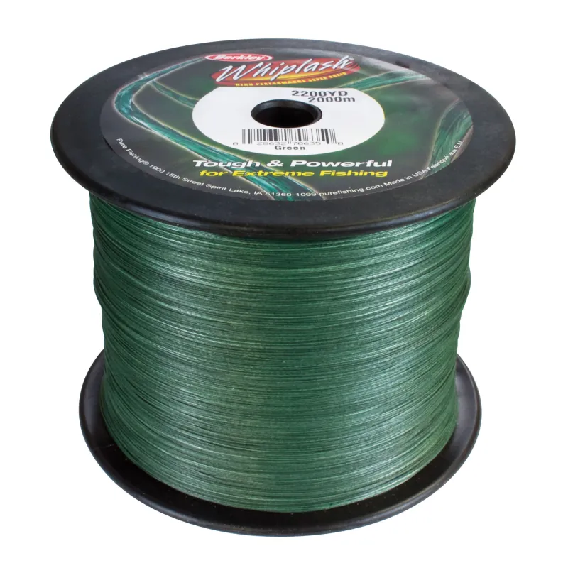 Berkley Whiplash Green 0,06mm 1m von der Großspule grün - TK10,6kg - 0,06mm - 1m