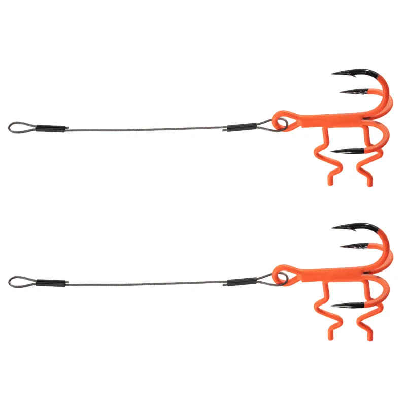 BKK Assist Spear Stinger - 7x7 Wire (Zander) UVO UVO - Gr.6 - 50mm - 6,9kg - 2Stück