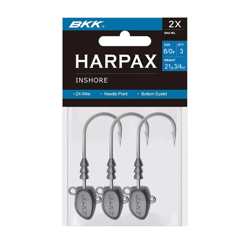 BKK Harpax Inshore 21g - 3Stück - Gr.6/0