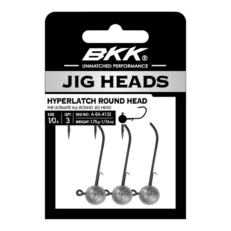 BKK Hyperlatch Round Head 7g - Gr.2/0 - 3 Stück