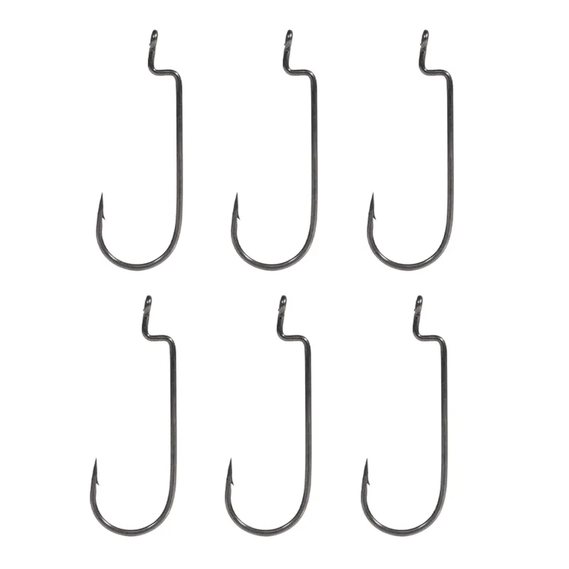 BKK Offset Worm Round Bend Superslide - 6Stück - Gr.5/0